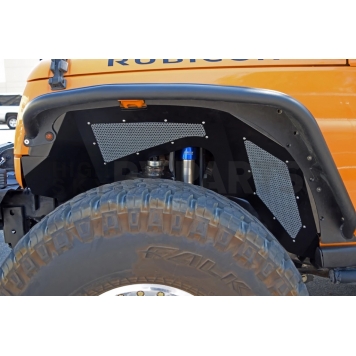 DV8 Offroad Fender Well Liner Aluminum Front - Set Of 2 - INFEND02FB-1