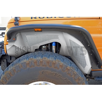DV8 Offroad Fender Well Liner Aluminum Front - Set Of 2 - INFEND02FB-3