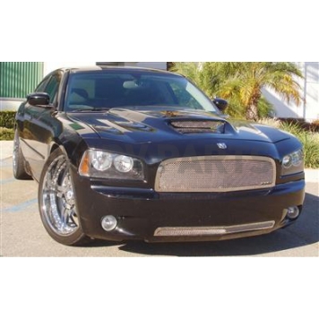 T-Rex Truck Products Grille Insert - Mesh Rectangular Polished Stainless Steel - 54474