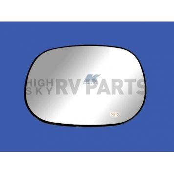 K-Source Exterior Mirror Glass Oval Electric Single - 33016
