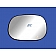 K-Source Exterior Mirror Glass Oval Electric Single - 33016