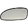 Help! By Dorman Exterior Mirror Glass Oval Power Single - 56001