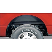 Rugged Liner Fender Well Liner High Density Plastic Black - Rear Set Of 2 - WWF25099