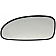 Help! By Dorman Exterior Mirror Glass Oval Power Single - 56003