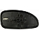 Help! By Dorman Exterior Mirror Glass Oval Power Single - 56003