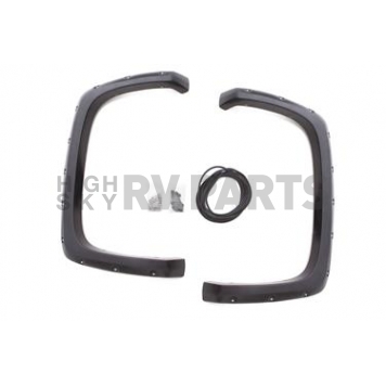 Lund International Fender Flare - Black Matte Set Of 2 - RX103SB
