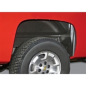 Rugged Liner Fender Well Liner High Density Plastic Black - Rear Set Of 2 - WWGMC07