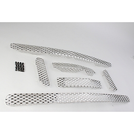 Street Scene Grille Insert - Mesh Stainless Steel Rectangular - 95079750