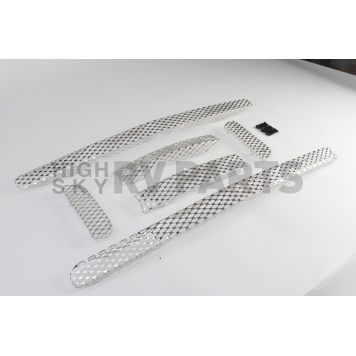 Street Scene Grille Insert - Mesh Stainless Steel Rectangular - 95079750-1