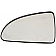 Help! By Dorman Exterior Mirror Glass Triangular Power Single - 56009