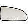 Help! By Dorman Exterior Mirror Glass Triangular Power Single - 56010