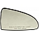 Help! By Dorman Exterior Mirror Glass Triangular Power Single - 56016