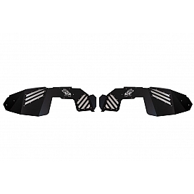 Fishbone Offroad Fender Well Liner Aluminum Black - Front Set Of 2 - FB33193F