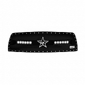 RBP (Rolling Big Power) Grille Insert - Black Stainless Steel Rectangular - 967462