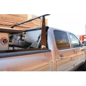 BAK Industries Tonneau Cover Hard Folding Black Matte Textured Powder Coated Fiberglass - 72328BT