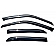 Auto Ventshade (AVS) Rainguard - Smoke Acrylic Set Of 4 - 94228
