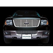 Putco Grille Insert - Polished Aluminum Rectangular - 91135