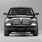 Putco Grille Insert - Polished Aluminum Rectangular - 91136
