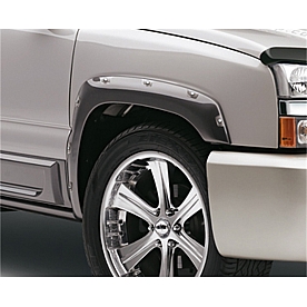 EGR Fender Flare - Black ABS Textured Plastic Matte Set Of 2 - 791524F
