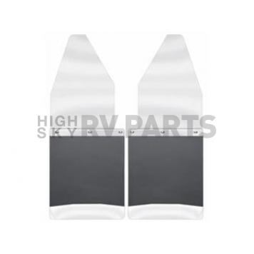 Husky Liner Mud Flap - Black Matte Textured Thermoplastic Olefin Set Of 2 - 17097