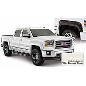 Bushwacker Fender Flare - White Diamond Tricoat - Vehicle Color Code GBN Dura-Flex 2000 ABS Smooth Plastic Matte Set Of 4 - 4095824