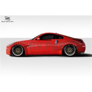 Extreme Dimensions Fender Flare - Black Fiberglass Primered Set Of 4 - 112871