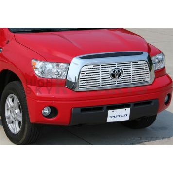 Putco Grille Insert - Polished Aluminum Rectangular - 302192-1
