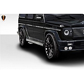 Extreme Dimensions Fender Flare - Black Fiberglass Reinforced Plastic Matte Set Of 4 - 112846