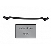 Auto Ventshade Bug Shield - Acrylic Silver Sky Metallic - Vehicle Color Code 1D6 - 3220941D6