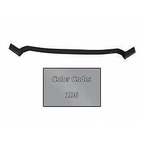 Auto Ventshade Bug Shield - Acrylic Silver Sky Metallic - Vehicle Color Code 1D6 - 3220941D6