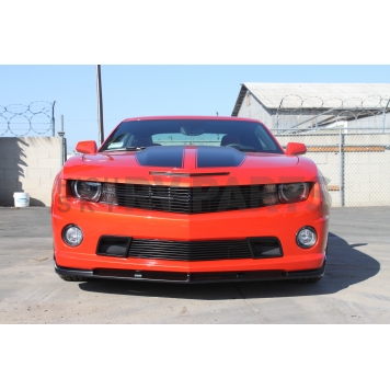 Street Scene Bumper Grille Insert Horizontal Bar Powder Coated Black Aluminum - 95085224-2