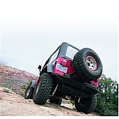 Warn Bumper Rock Crawler 1-Piece Design Steel Black - 87700