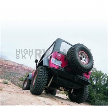 Warn Bumper Rock Crawler 1-Piece Design Steel Black - 87700