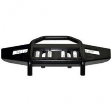 Warn Bumper 1-Piece Design Steel Black - 87732