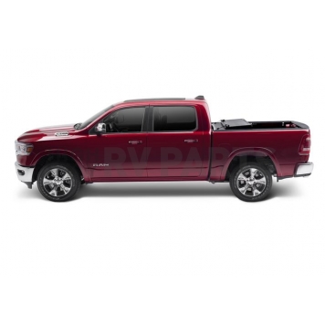 UnderCover Tonneau Cover Hard Folding Black Semi-Gloss Textured Aluminum - FX31011-4