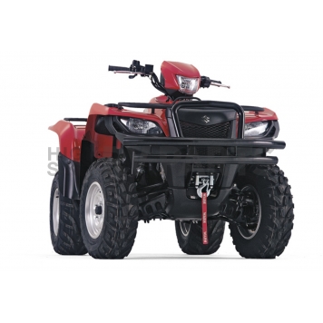 Warn Bumper 1-Piece Design Steel Black - 91270-1