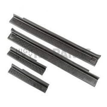 Rugged Ridge Door Sill Protector - Plastic Black Set Of 4 - 1121621