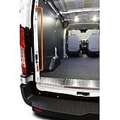 KargoMaster Door Sill Protector - Diamond Plate Aluminum Silver - 40463