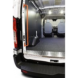 KargoMaster Door Sill Protector - Diamond Plate Aluminum Silver - 40463