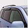Auto Ventshade (AVS) Rainguard - Smoke Acrylic Set Of 4 - 94828