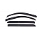 Auto Ventshade (AVS) Rainguard - Smoke Acrylic Set Of 4 - 94828