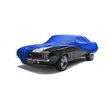 Covercraft Car Cover Sedan Bright Blue Woven Silicone Based Polymer Fabric - C18448PA
