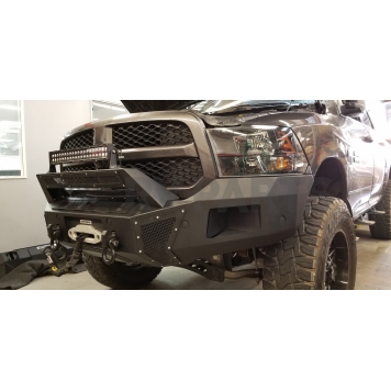 Go Rhino Bumper BR5 1-Piece Steel Black - 24129T