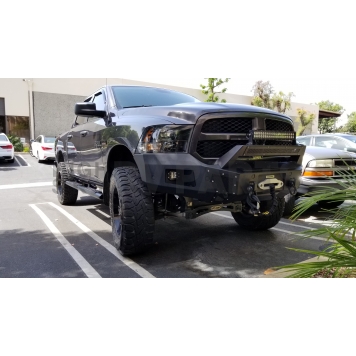 Go Rhino Bumper BR5 1-Piece Steel Black - 24129T-1