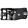 Help! By Dorman Interior Door Handle - Lever Plastic Charcoal Single - 82464