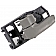 Help! By Dorman Interior Door Handle - Lever Plastic Charcoal Single - 82464