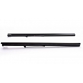 BAK Industries Tonneau Cover Rail Black Aluminum Set of 2 - RAILS72121