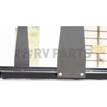 BAK Industries Tonneau Cover Rail Black Aluminum Set of 2 - RAILS72121-1
