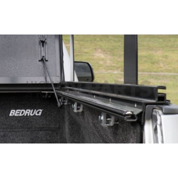 BAK Industries Tonneau Cover Rail Black Aluminum Set of 2 - RAILS72121-2