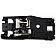 Help! By Dorman Interior Door Handle - Lever Plastic Ivory Single - 82467